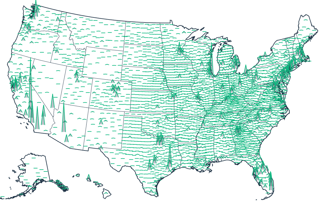 Spike map
