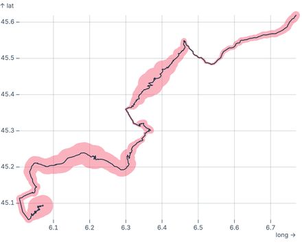 Tour de France Trail (canvas)